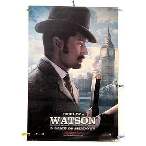 Movie Poster " Sherlock Holmes: Game of Shadows" Rolled1 27 x 40  Original 2011